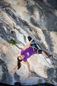 Hélène JANICOT dans "Mister Benjoin", 8b - La Ramirole, Gorges du Verdon.