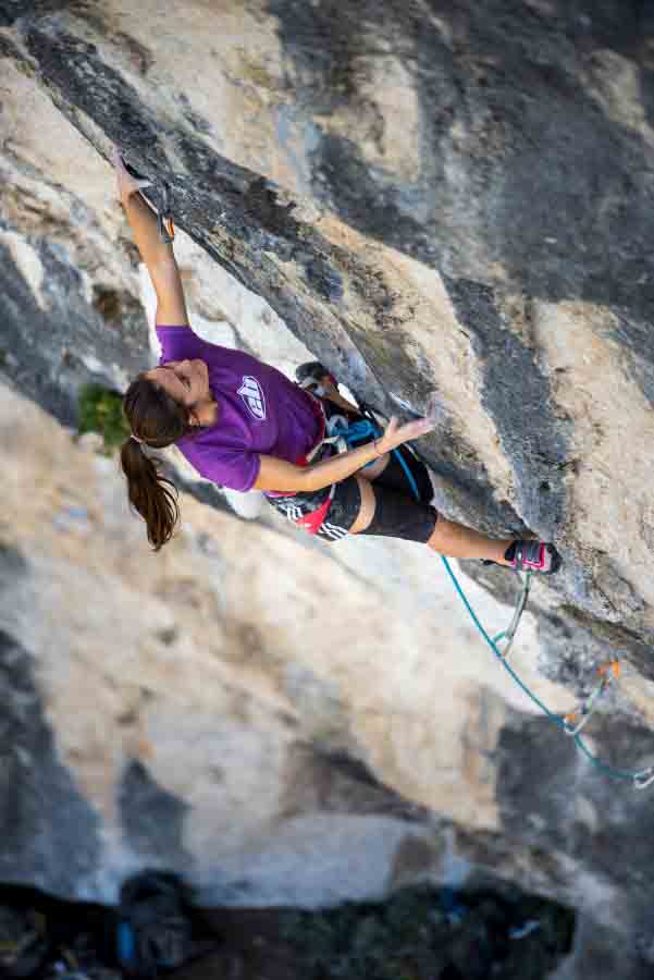 Hélène JANICOT dans "Mister Benjoin", 8b - La Ramirole, Gorges du Verdon.