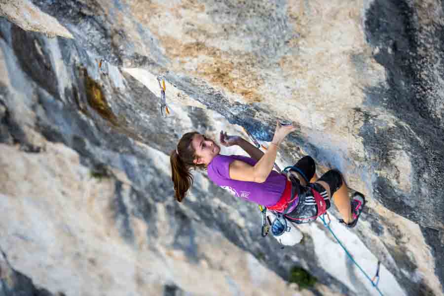 Hélène JANICOT dans "Mister Benjoin", 8b - La Ramirole, Gorges du Verdon.