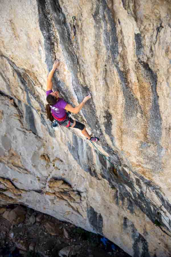 Hélène JANICOT dans "Mister Benjoin", 8b - La Ramirole, Gorges du Verdon.
