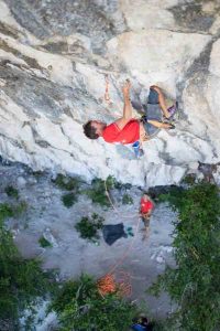 Olivier Fourbet, " le feu Occulte", 8b+, La Ramirole