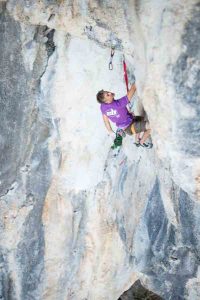 Michel Azabant, "L'arnoldissable" 7c, La Ramirole