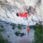 Olivier Fourbet, " le feu Occulte", 8b+, La Ramirole