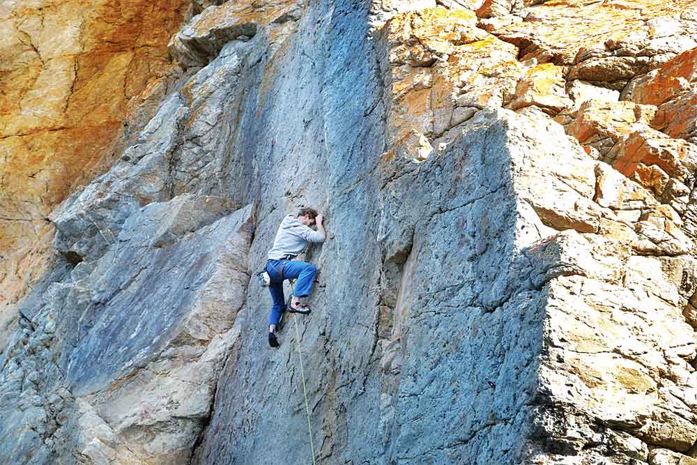 escalade a pen-hir en bretagne