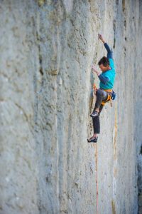 Olivier FOURBET dans "Vent du Nord", 7c, Mouriès.