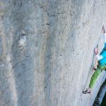 Nicolas BARTHOLOMÉ dans "Vent du Nord", 7c, Mouriès.