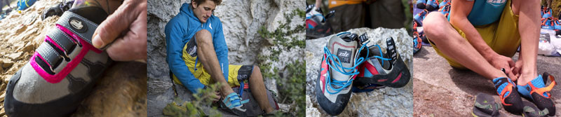 meilleur serrage pour vos chaussons d'escalade