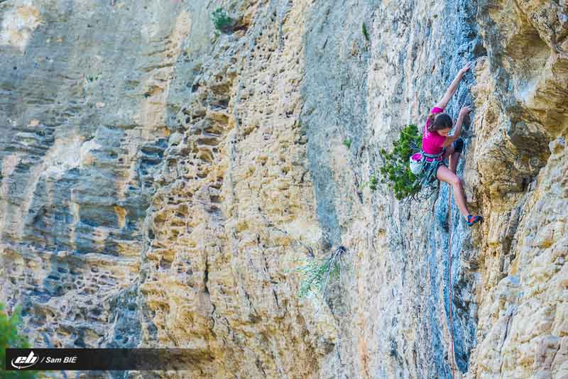 Justine Taillebois à Mollans