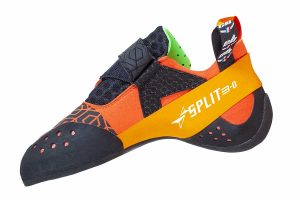chausson escalade pied droit vue laterale