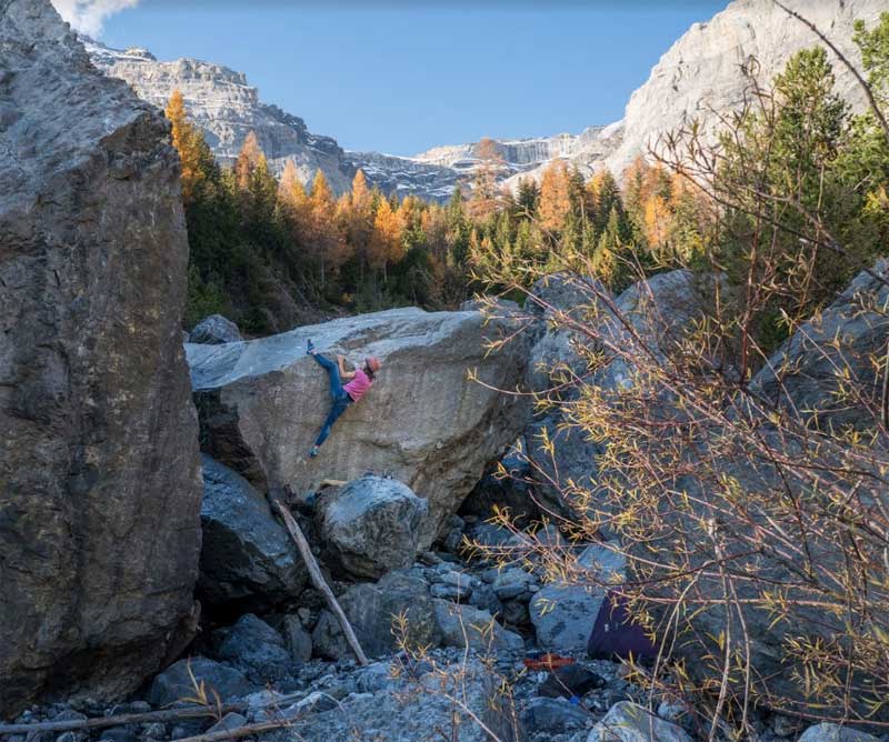 Marie Dorsaz en bloc Valais