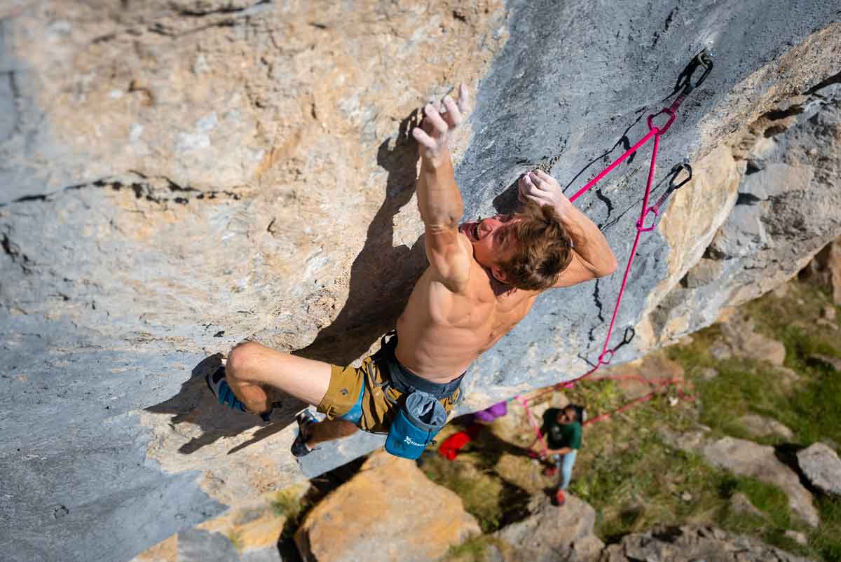 Seb Bouin - 9a falaise La Mortice