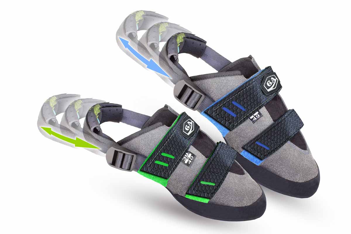 chausson escalade pour pret en collectivite