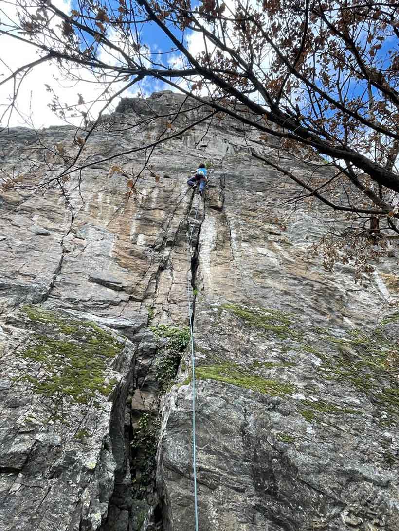 Fissure dans la grande face