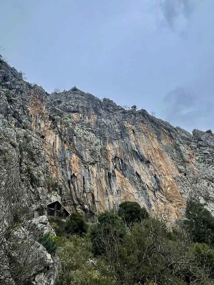 Falaise Nord Grece Mouzaki