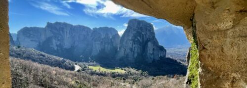 Escalade aux Meteores en Grece
