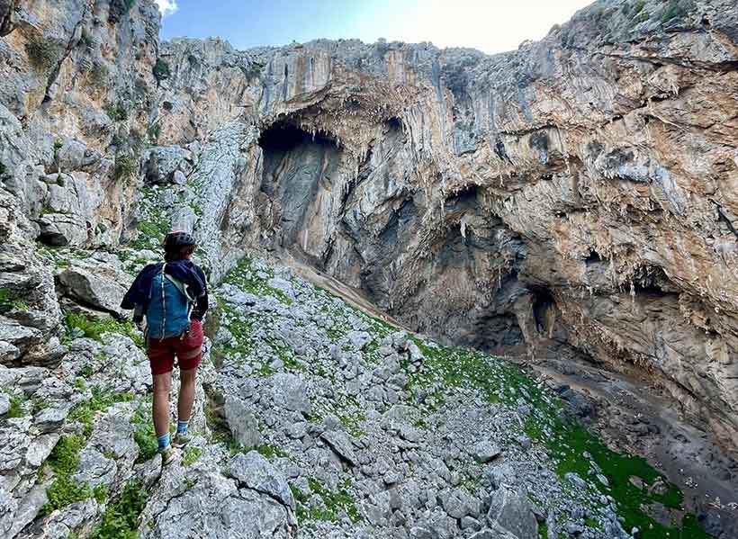 marche approche pour Sikati Cave