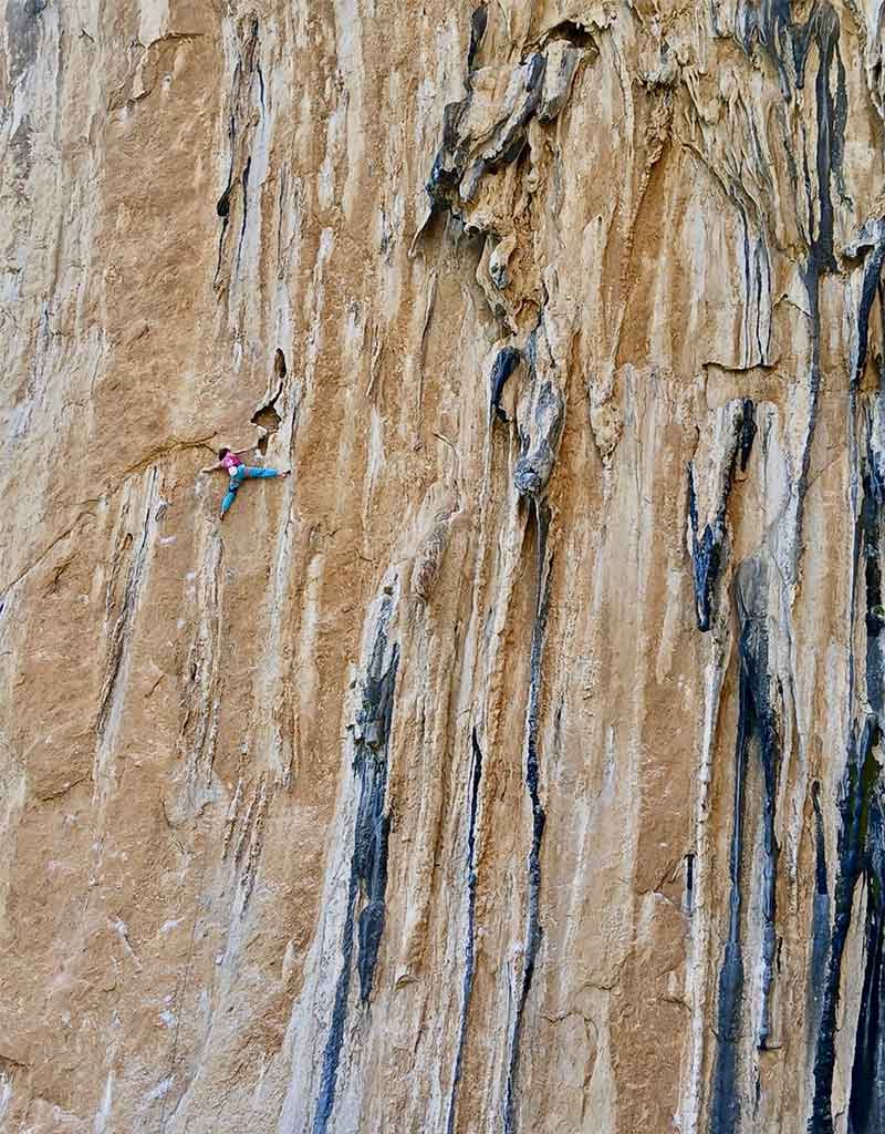 La ligne parle d'elle-même… Le merveilleux 7c+ Black hole !