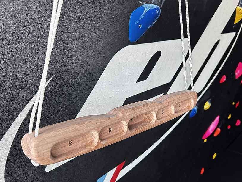 Poutre escalade legere et transportable