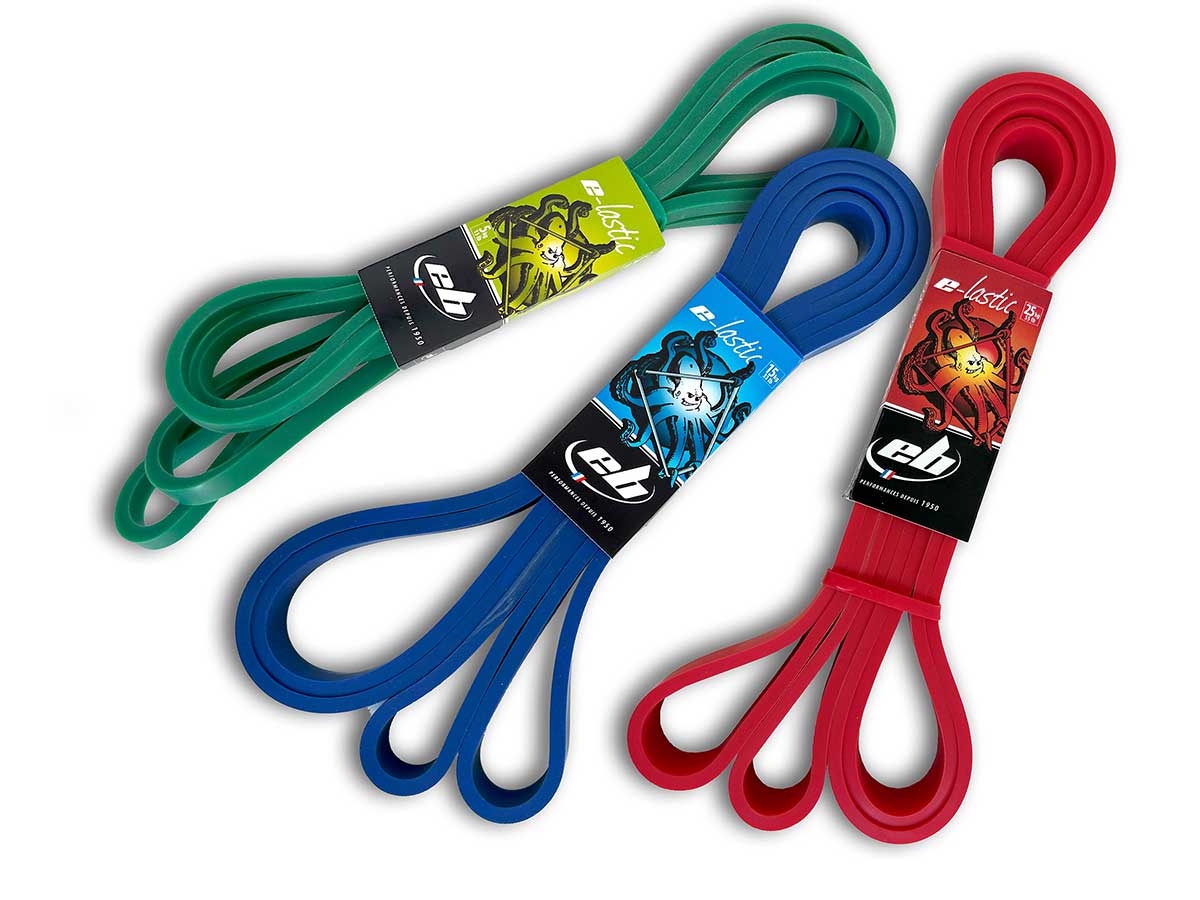 elastique echauffement musculaire