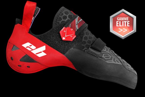 gamme chausson escalade Elite de chez EB