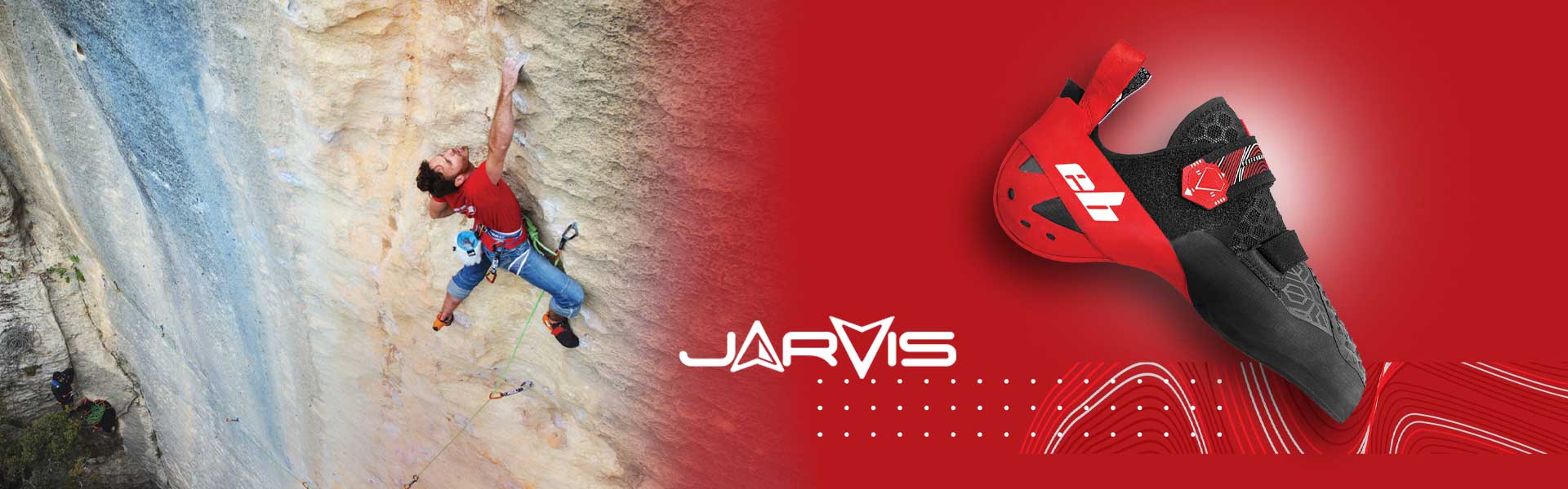 Chausson d'escalade EB Jarvis velcro