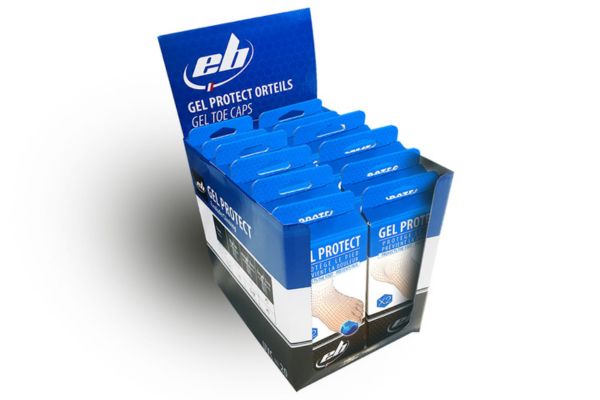 protection des orteils dans les chaussons